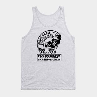 MAKE A DATE TO ROLLER SKATE Tank Top